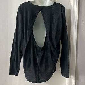 Lululemon open back long sleeve shirt